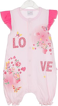Т136098Ф Песочник для девочки, цвет фуксия,  3-6-9мес.