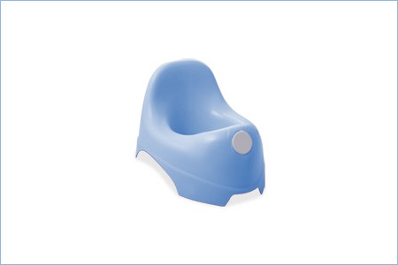 Р2700Г Горшок детский туалетный, (голубой), 7 шт/кор., Россия