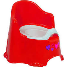 С11111К Горшок детский туалетный "Комфорт" с крышкой, (красный) 9 шт/кор, Россия