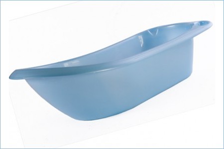 12004Г Ванна детская "ФАВОРИТ" большая (голубая), со сливом 55 л., (5шт/уп),  Турция   НОВИНКА !