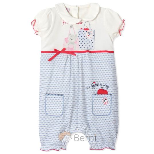 Т136085Р Песочник для девочки, цвет розовый,  3-6-9мес.