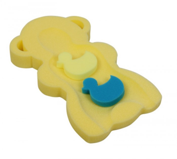 1929 Матрасик для купания малыша "Чистюля", желтый