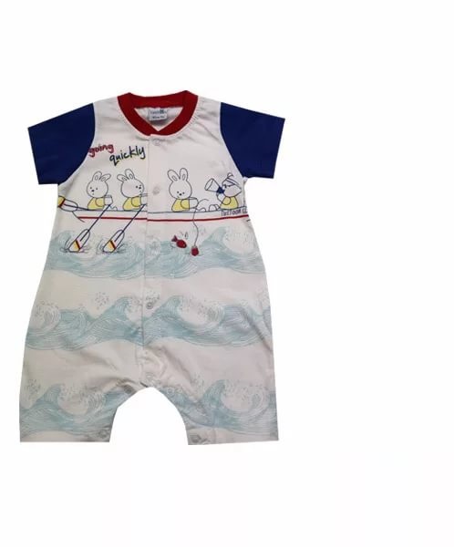 Т136110С Песочник для мальчика, цвет синий,  3-6-9мес.