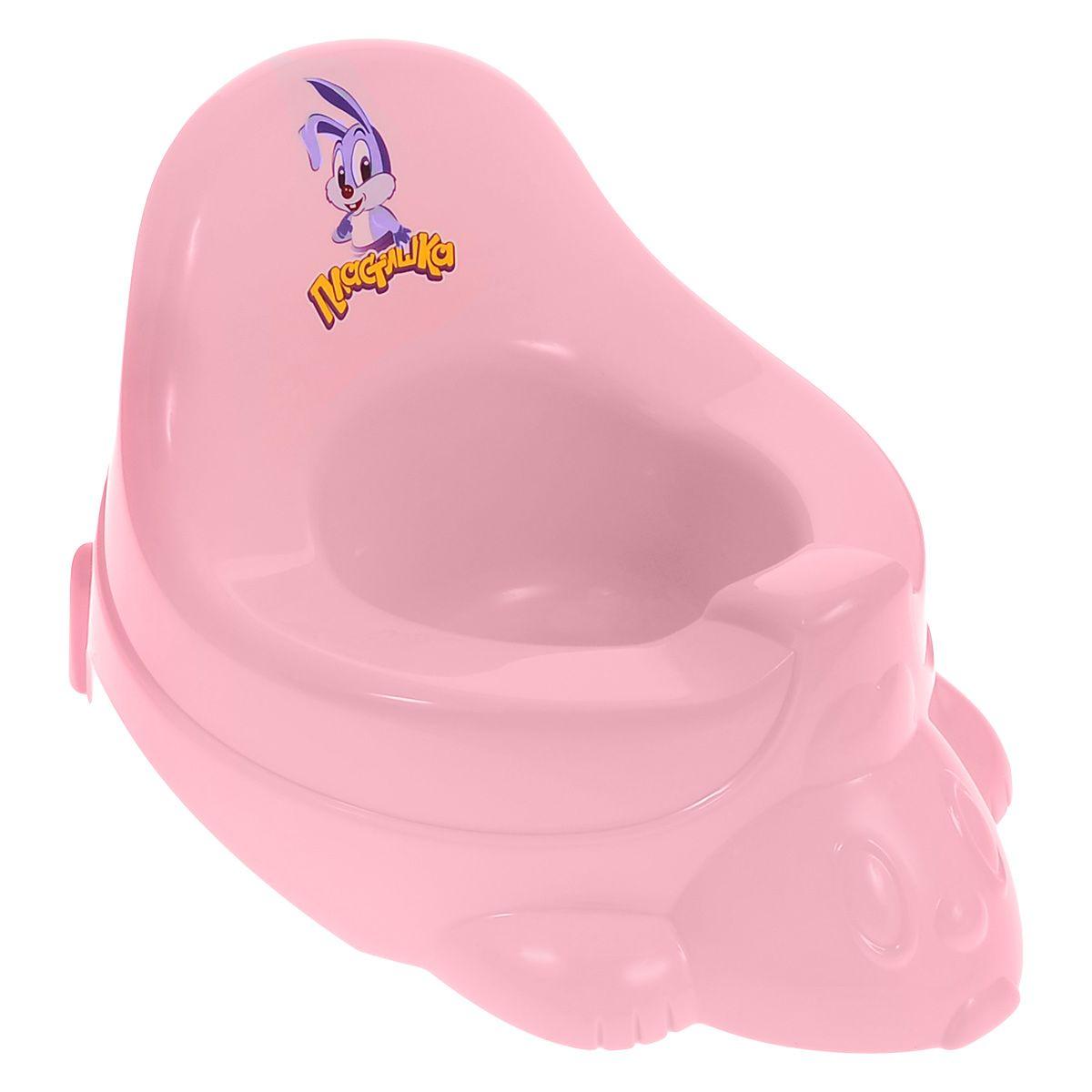 С13261Р Горшок - игрушка детский туалетный,(розовый) 9 шт/кор., Россия