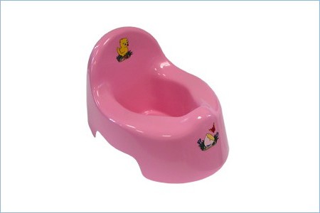 M2595Р Горшок детский туалетный, (розовый), 12шт/кор, Россия