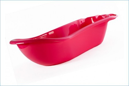 12001К Ванна детская "ФАВОРИТ" большая (красная), 55 л., (5шт/уп),  Турция   НОВИНКА !